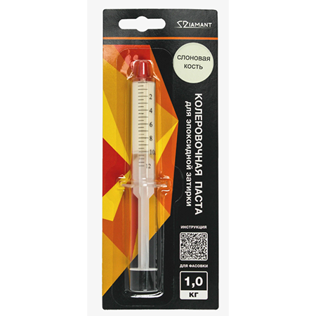 Колеровочная паста водоотталкивающая "ДИАМАНТ , к 1кг, "019 слоновая кость" эпоксидная