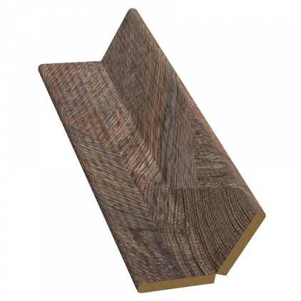 М Угол ХДФ "Лофт темный", 28*28*2710мм