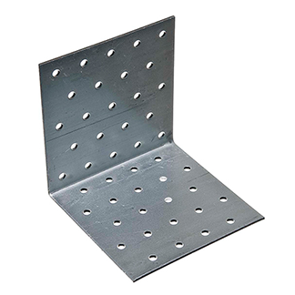 Уголок крепёжный перфорированный равносторонний 100*100*100мм