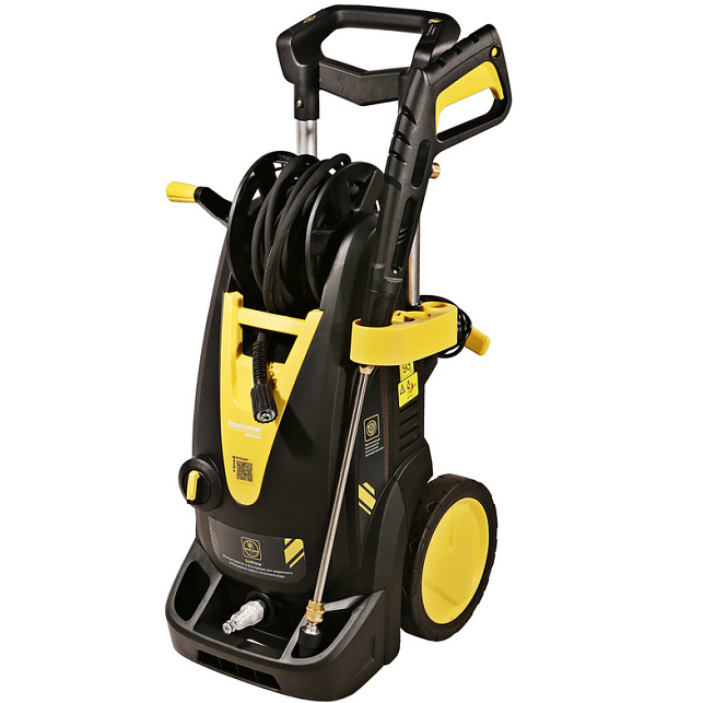 Мойка высокого давления HPW9231I, 215 бар, 3,2кВт, производительность 480л в час, функция самовсасывания "Hanskonner"