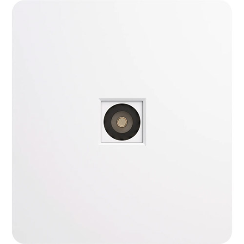 Розетка ТВ с/п, ROUND перламутр