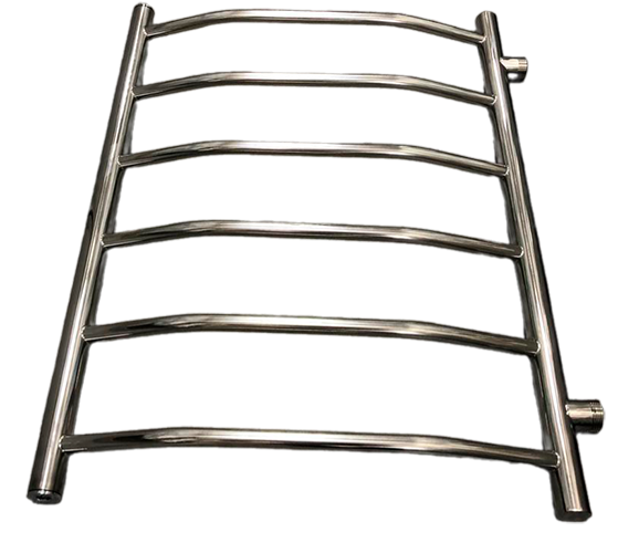 Полотенцесушитель лесенка "Aquattro", ломанная П6, 700*500мм нержавеющий 1"