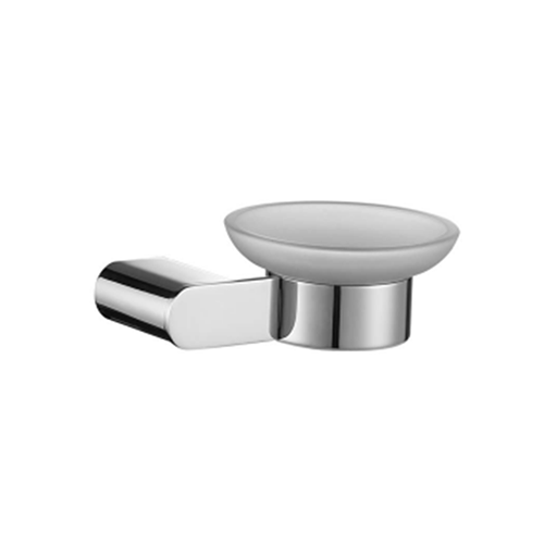 Мыльница Solomon 2606 smooth surface, хром