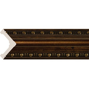 Угол П "Венский лес", венге, 25*2500мм