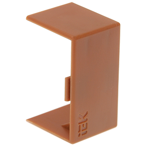 Соединитель на стык КМС 40*25 дуб "ИЭК"