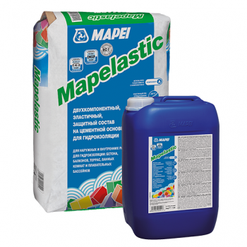 Гидроизоляция "Mapei Mapelastic" комп. А+Б,  32 (24+8) кг