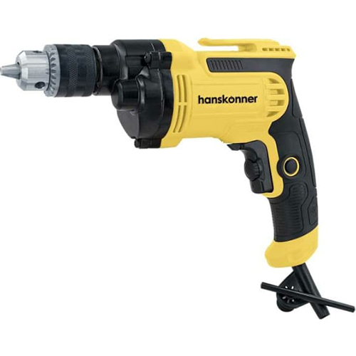 Дрель электрическая Hanskonner HID2175 700Вт,0-1700 об/мин,патрон 13мм,ПОНИЖАЮЩИЙ РЕДУКТОР, кабель 4 м