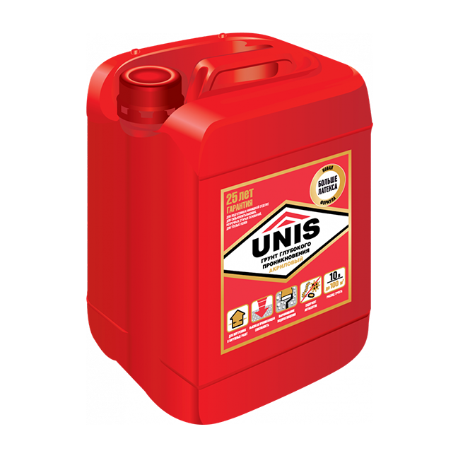 Грунт глубокого проникновения "Юнис", 5л
