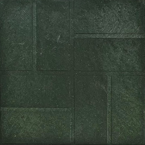 Плитка тротуарная полимерная  8 кирпичей 330х330х35  (зеленая) 4кг., 1п-150шт.
