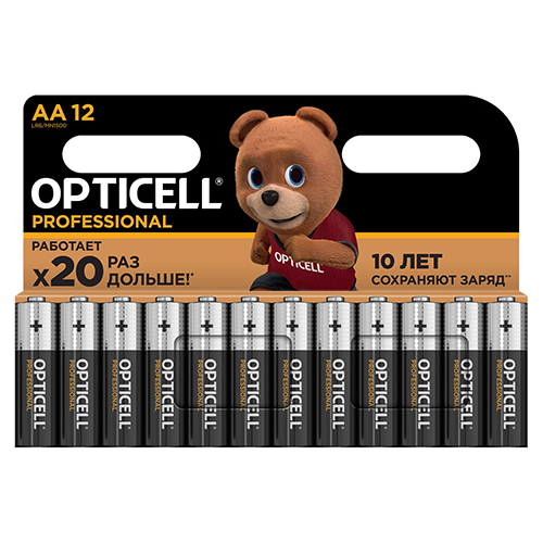 Эл.питания Opticell Professional LR6 (АА) к-т 12шт 1/12