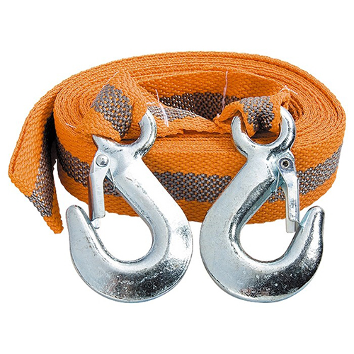 Трос "Stels" буксировочный в пакете, 2 крюка, 5т, 5м