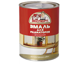 Эмаль для радиаторов алкидная "Эксперт", 0,9кг