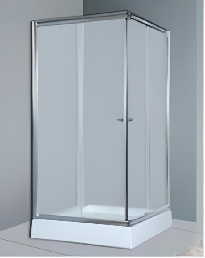 Душевой угол "Golden Frog ", 800*800мм, низкий поддон, прозрачные стекла