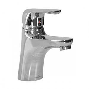 Смеситель для умывальника "Mixline ML13-04", однорычажный, хром, без подводки