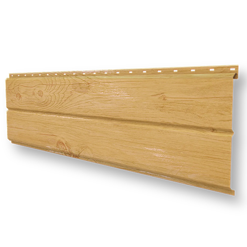 Сайдинг металлический "Евробрус" 4000*255(230)*0,45, орех 3Д