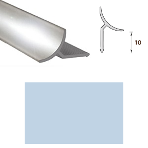 Раскладка универсальная, L=2,5м, внутренняя, "Голубой"