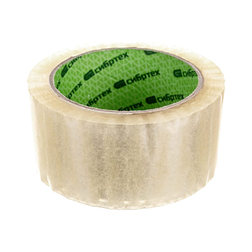 Скотч прозрачный "Сибртех", 48мм*66м, 50 мкм