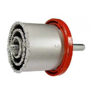 Набор коронок "Matrix" по керамической плитке d=33, 53, 67, 73мм, шестигранный хвостовик