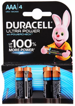 Эл.питания Duracell LR03-4BL Ultra Power тип: ААА