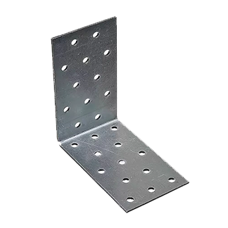 Уголок крепёжный перфорированный равносторонний 100*100*60мм