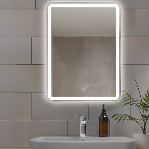 Зеркало "Балатон Лайт" 500*700мм, подсветка, сенсорный выкл.