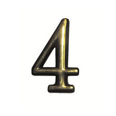 Номер дверной &quot;4&quot;