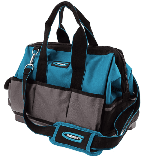 Сумка для инструмента Handwerker, "Gross", 26 карманов, пластик. дно, наплечный ремень, 400х225х310мм