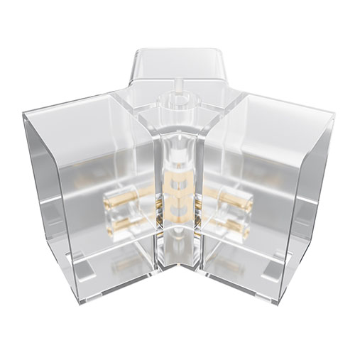 Коннектор для светильников серии NET, тип Y, 230В/50Гц, 60х40х26мм, IP20, полипропилен