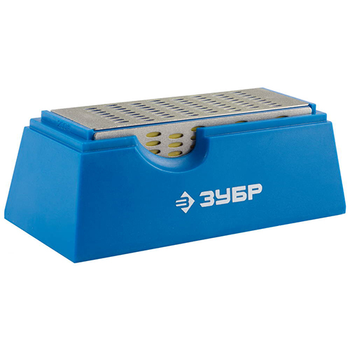 Брусок ЗУБР четырехсторонний алмазный, 150*50мм, Р200/300/400/600