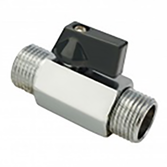 Клапан шаровый "Флажок" M*ML 1/2н/н "Tim Mini", никель