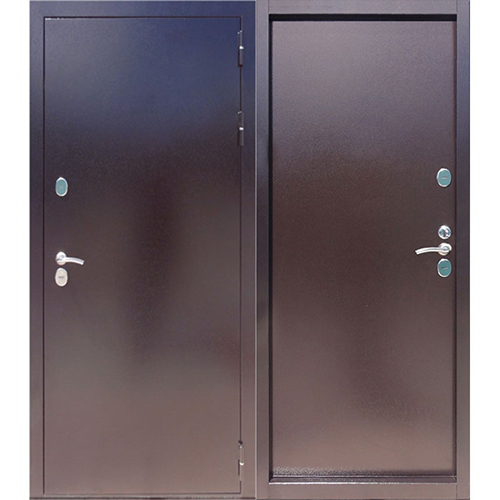 Дверь входная &quot;Теплодверь&quot;,960*2050*100мм,левая,металл -&quot;Антик медь&quot;