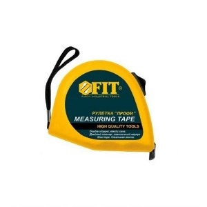 Рулетка "Профи" смагнитный крючок, двойной стопор, 5м*25мм