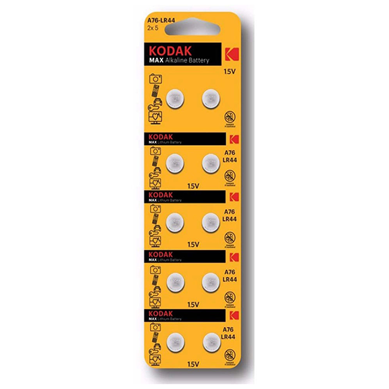 Эл. питания &quot;Kodak&quot; AG13 LR1154, LR44 (KAG13-10) Max Button Cell