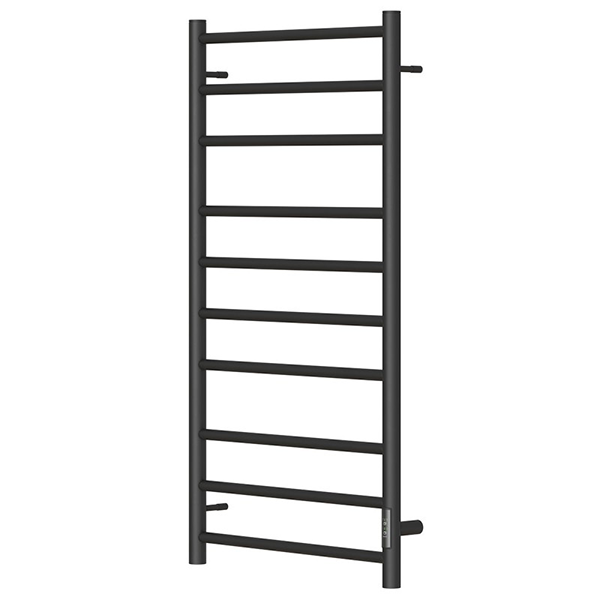 Электрический полотенцесушитель "Point Аврора" П10 размер: 500*1000мм, черный, диммер справа