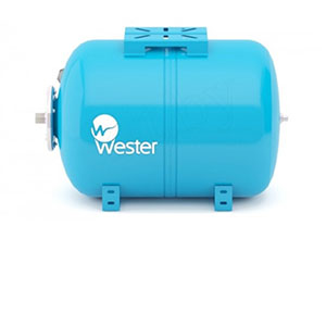 Гидроаккумулятор "Wester" 80 WAO 80/WDH80, горизонтальный