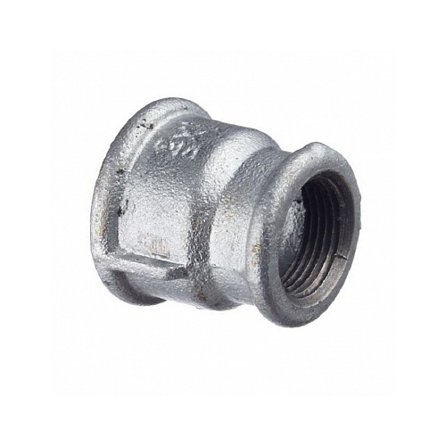 Муфта чугунная переходная Ду32*15 оцинкованная