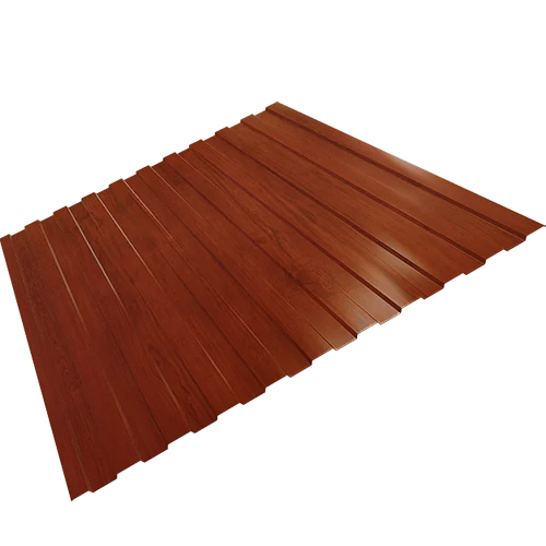 Профнастил Н-10 оцинкованный античный дуб 3д 6000*1190*0,45мм, 7,14м2