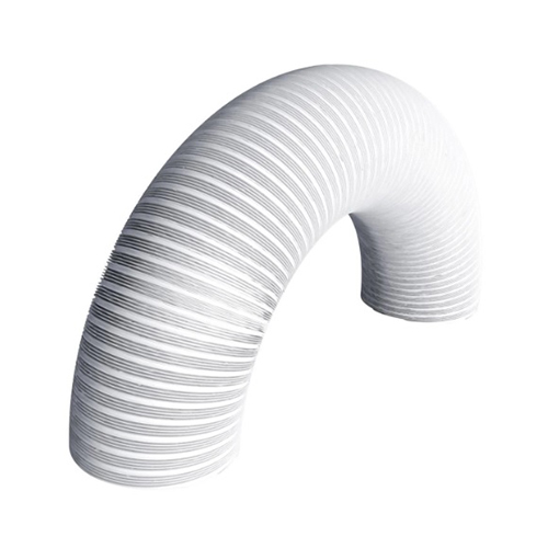 Воздухоотвод алюминиевый гофрированный эмалированный 1*1000 - 3150мм, d=150мм, DICITI