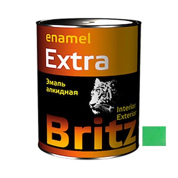 Эмаль салатная ПФ-115 ГОСТ &quot;Бриц&quot;, 0,9кг
