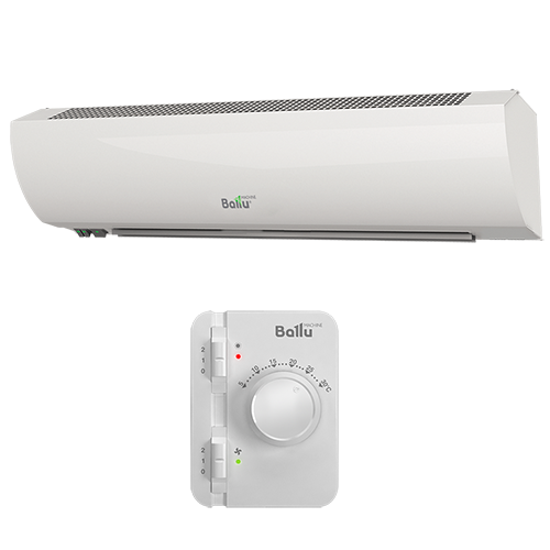 Завеса воздушно-тепловая Ballu BHC-L15-S09, пульт BRC-E, 1050м3/ч 4,5/9,0 кВт, 380В, 1575*155*155мм