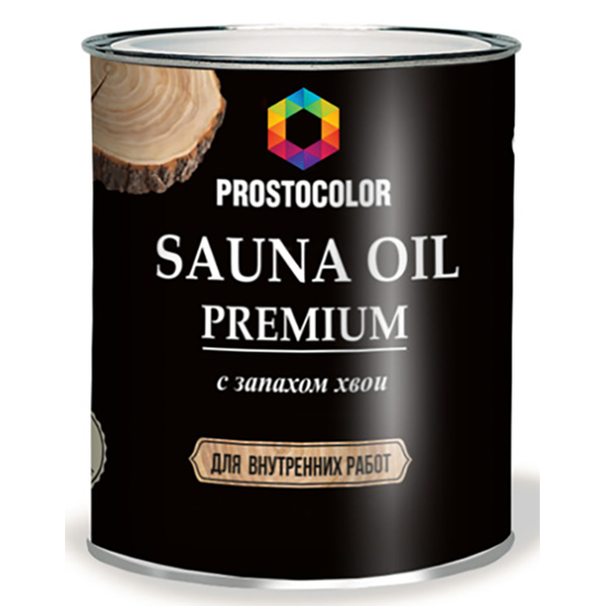 Масло для бань и саун "PROSTOCOLOR SAUNA OIL", с запахом хвои 0,75л