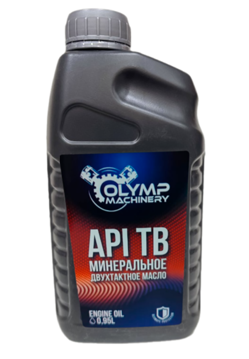 Масло минеральное &quot;OM2TM-E&quot; Практик для двухтактных двигателей, 0,950л/API TB/OLYMP MACHINERY