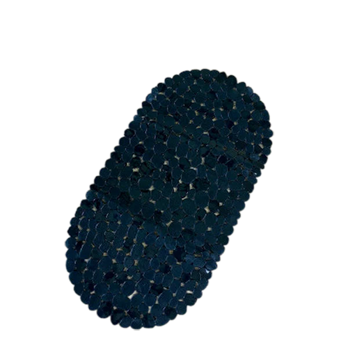 Коврик на присосках "Камушки" 69*36см, черный, BR-6936B