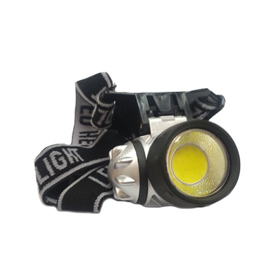 Фонарь налобный &quot;Evostar YM-3017-COB&quot; 5Вт, серебристый, &quot;3*ААА&quot;