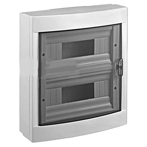 Бокс пластиковый навесной на 24 модуля VIKO IP40 белый