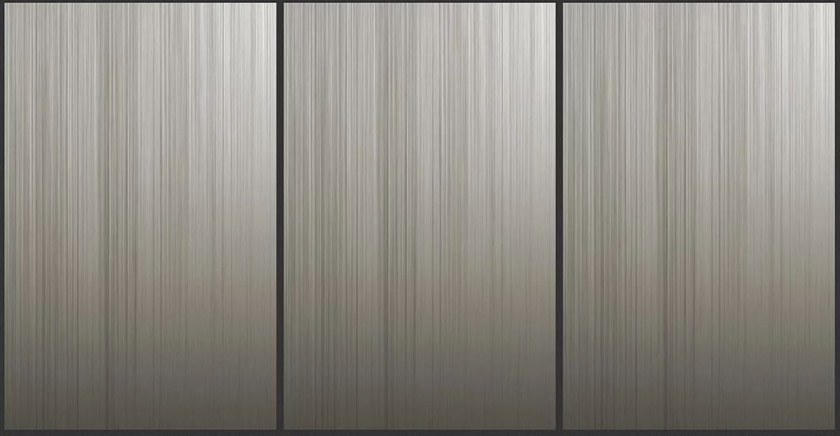 Бамбуковая панель JS206, 1200*2800*8мм, металл, сатиновый
