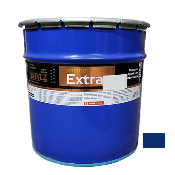 Эмаль синяя ПФ-115 ГОСТ "Бриц", 20кг