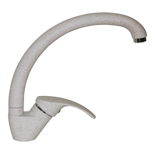 Смеситель "Мixline ML-GS02" одноручковый для кухни, бежевый 328