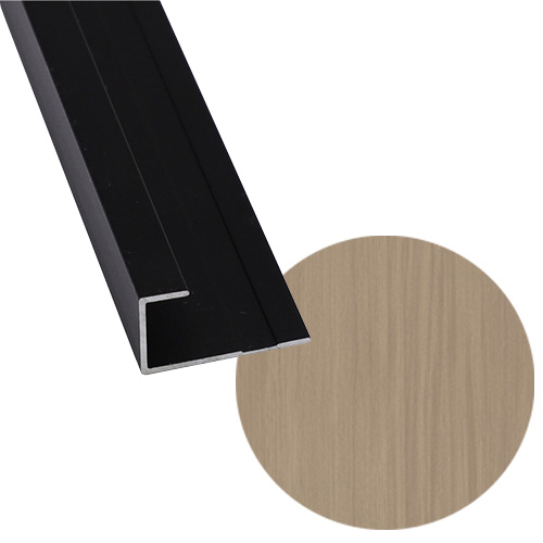 Профиль завершающий - SK8002T, для панели MW013, 3м