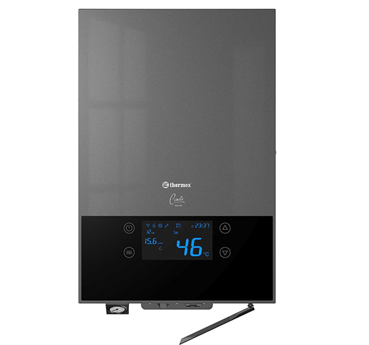 Электрический котел THERMEX Cometa 6-12 Wi-Fi, 6,0/9,0/12,0кВт, 230/400В, площадь обогрева 120м, настенный, 3/4